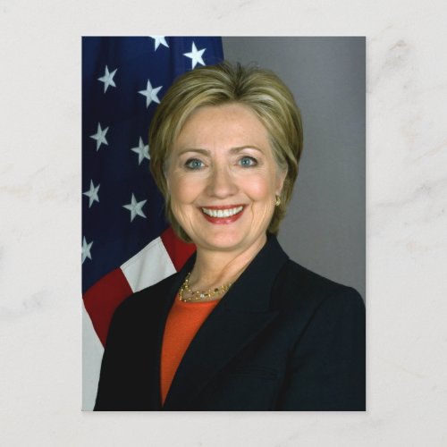 Hillary Clinton Postcard