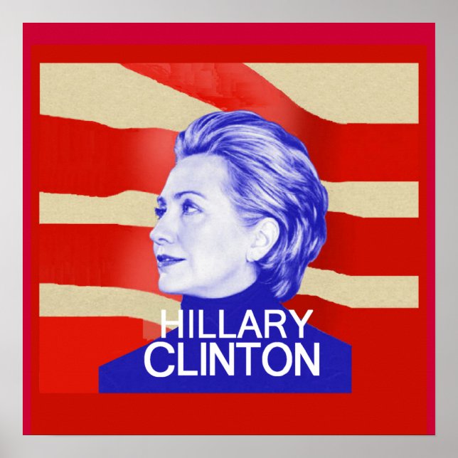 Hillary Clinton POSTER Print (Front)