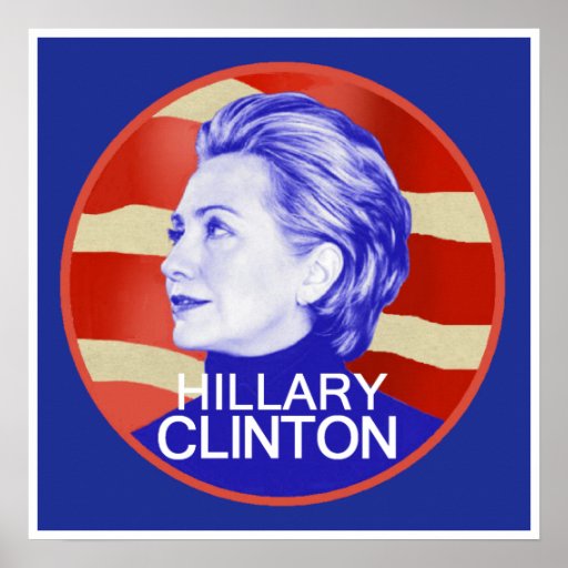 Hillary Clinton POSTER Print | Zazzle.com