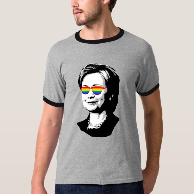 Hillary Clinton Pride 2016 - LGBT - T-Shirt (Front)