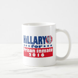 Hillary Clinton Prison Inmate 2016 Coffee Mug