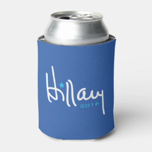 Hillary Clinton Signature Can Cooler