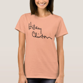 Hillary Clinton Signature T-Shirt