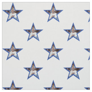 Hillary Clinton Stars Fabric