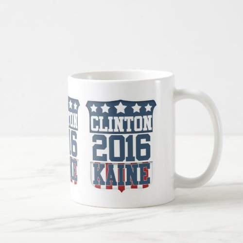 Hillary Clinton Tim Kaine 2016 Coffee Mug