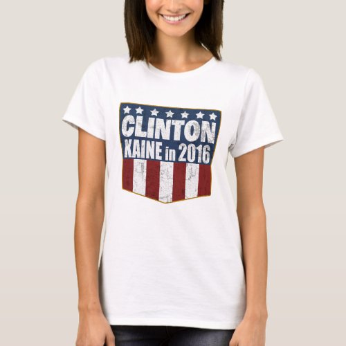 Hillary Clinton Tim Kaine in 2016 T_Shirt
