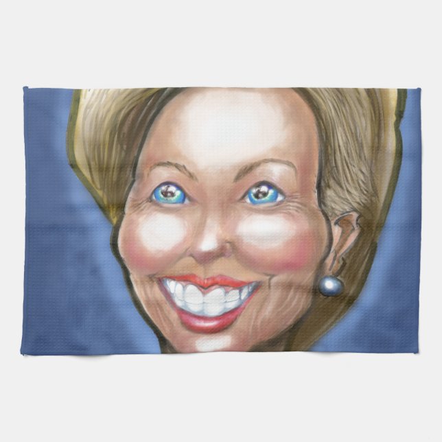 Hillary Clinton Towel (Horizontal)