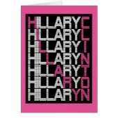 hillary clinton type stack (Front)