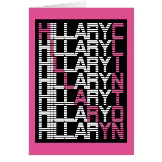 hillary clinton type stack (Front)