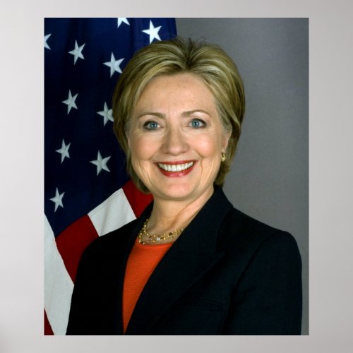 Hillary Clinton Value Poster Paper