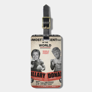 Hillary Clinton vs. Donald Trump 2016 Luggage Tag