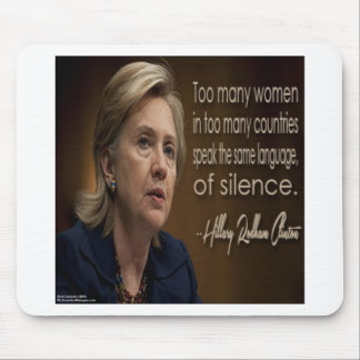 Hillary Clinton Women R Anonymous Gifts & Tees Mouse Pad