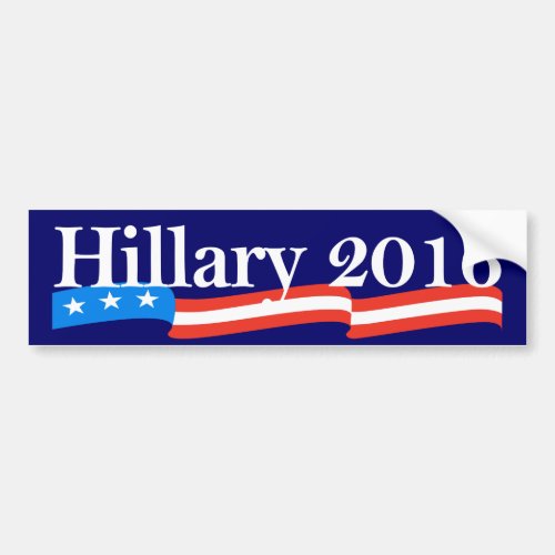 Hillary for President 2016 Bumper Sticker