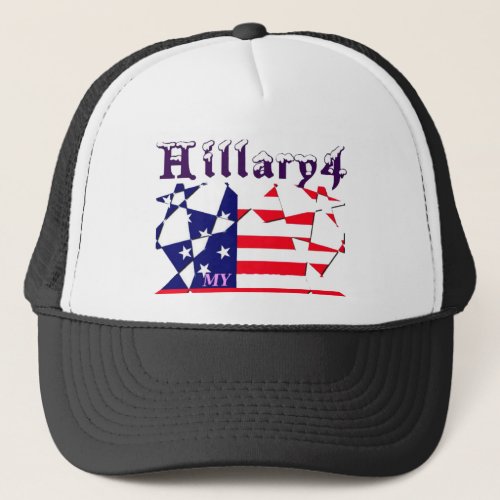 Hillary For USA President We are Stronger Together Trucker Hat