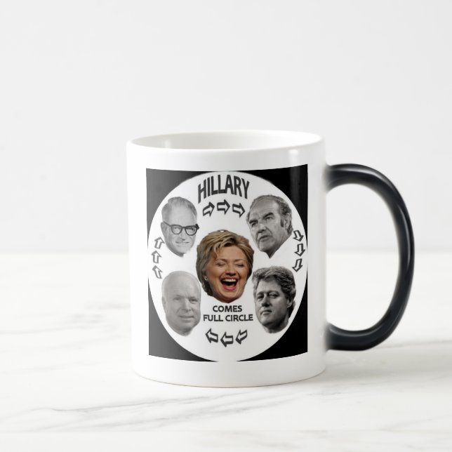 Hillary Full Circle Morphing Mug (Right)