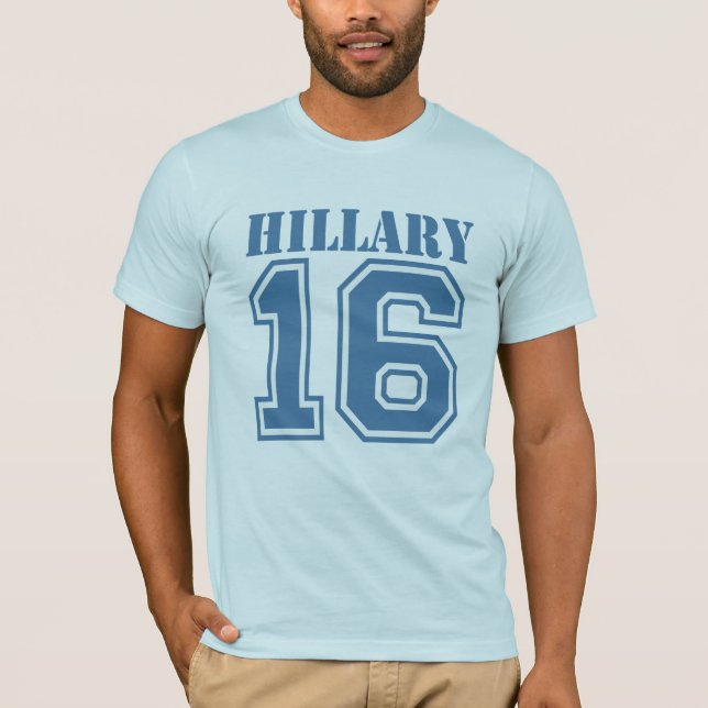 HILLARY IN 2016.png T-Shirt (Front)