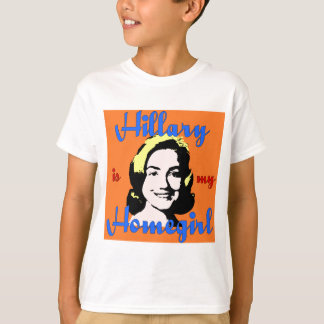hillary is my homegirl kid's t-shirt
