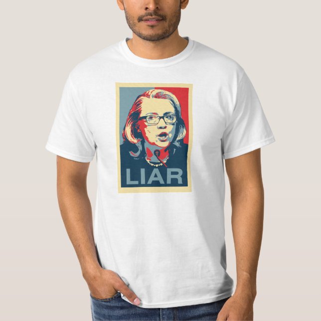 Hillary: LIAR T-shirt (Front)