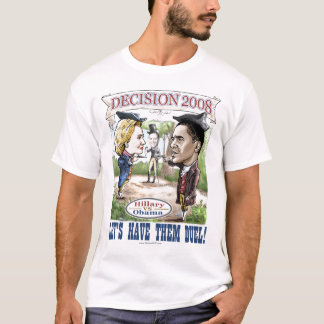 Hillary Obama Dueling Shirt 