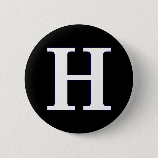 Hillary Pinback Button (Front)