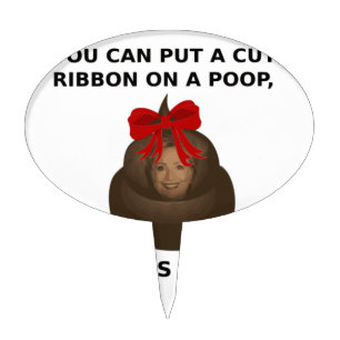 Hillary Poop Cake Topper