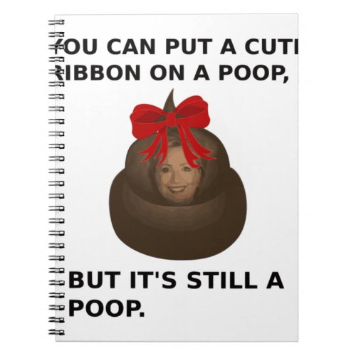 Hillary Poop Notebook