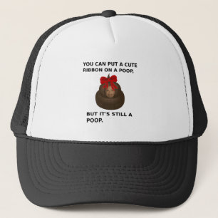 Hillary Poop Trucker Hat