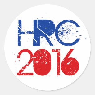 Hillary Rodham Clinton 2016 Classic Round Sticker