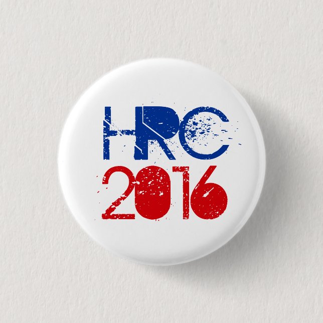 Hillary Rodham Clinton 2016 Pinback Button (Front)