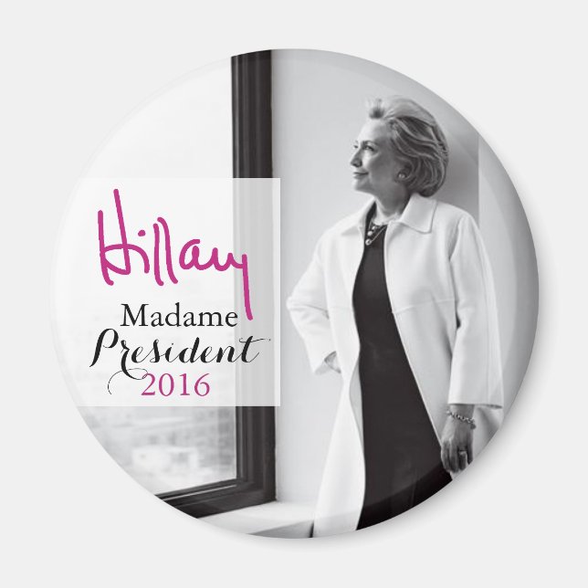 Hillary Rodham Clinton Madame President Magnet (Front)