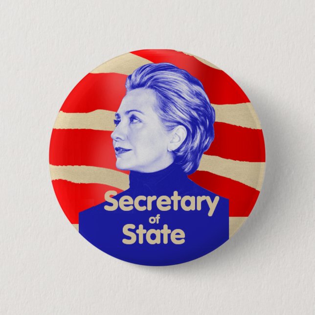 Hillary State Button (Front)
