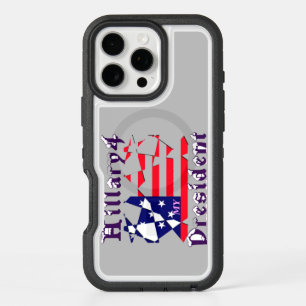 Hillary USA for President we are stronger together iPhone 16 Pro Max Case