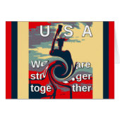 Hillary USA we are stronger together (Front Horizontal)