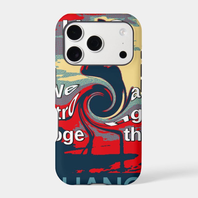 Hillary USA we are stronger together Case-Mate iPhone Case (Back)