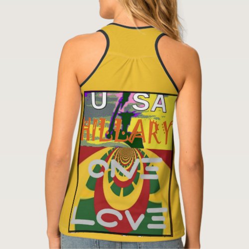 Hillary USA  we are stronger together Tank Top