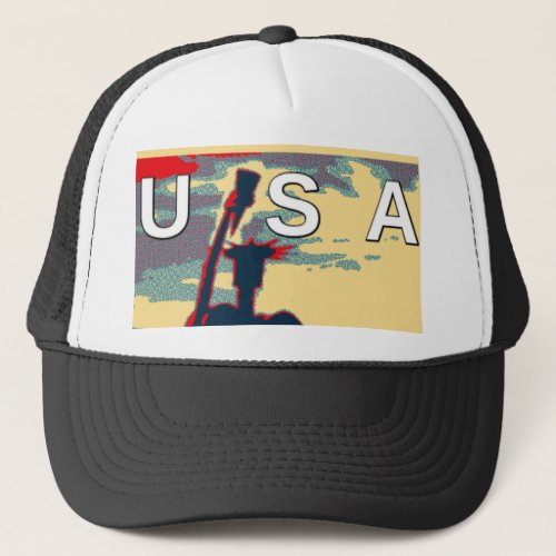 Hillary USA we are stronger together Trucker Hat