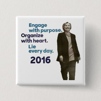 Hillary's Three Rules Pinback Button