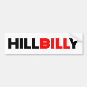 Hillbilly Bill Bumper Sticker
