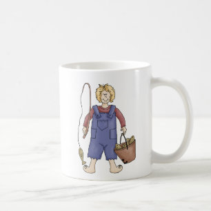 hillbilly fishing coffee mug