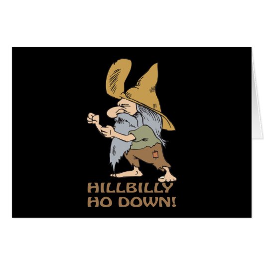 HillBilly Ho Down Cards (Front Horizontal)