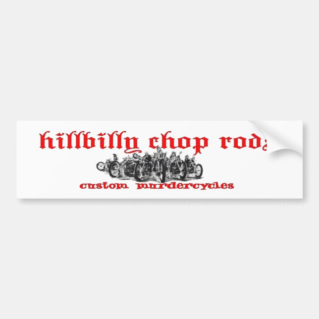 Hillbilly Sticker (Front)