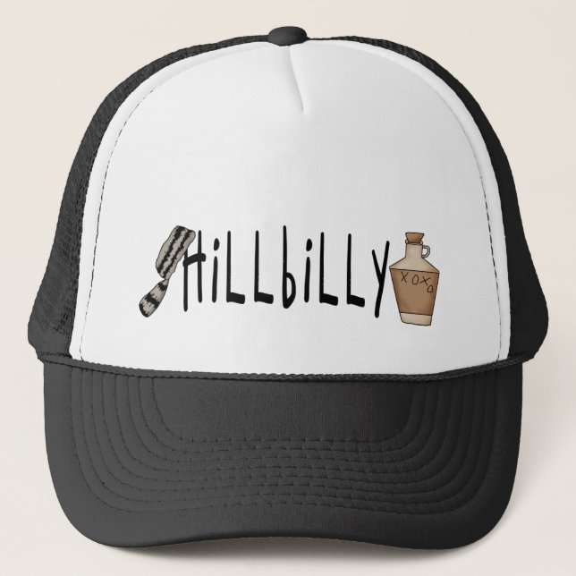 hillbilly trucker hat (Front)