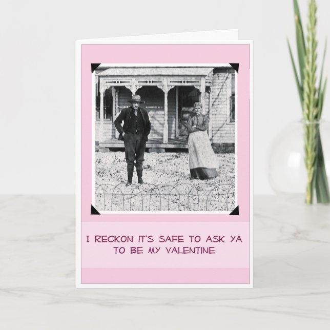 Hillbilly Valentine Holiday Card (Front)