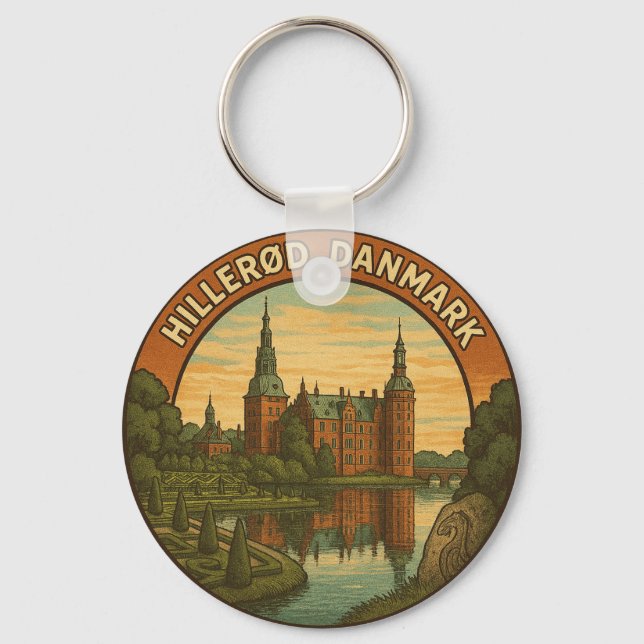 Hillerød Castle Denmark Keychain (Front)
