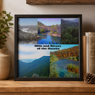 Hills and Rivers of the Ozarks Tile