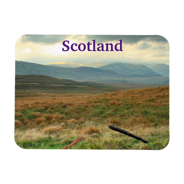 Hills of Perthshire, Scotland Magnet (Horizontal)