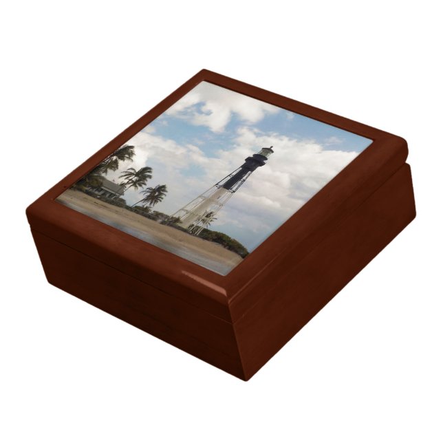 Hillsboro Inlet Lighthouse Jewelry Box (Side)