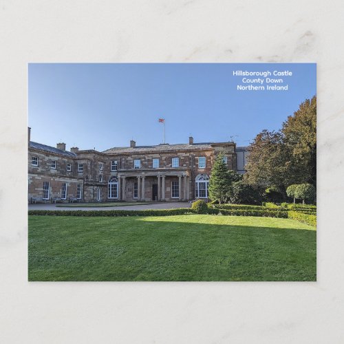 Hillsborough Castle County Down Northern Ireland Postcard