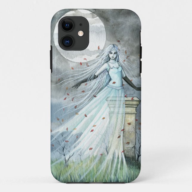 Hillside Ghost Paranormal Gothic Fantasy Art Case-Mate iPhone Case (Back)