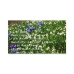 Hillside of Early Spring Flowers Landscape Business Card